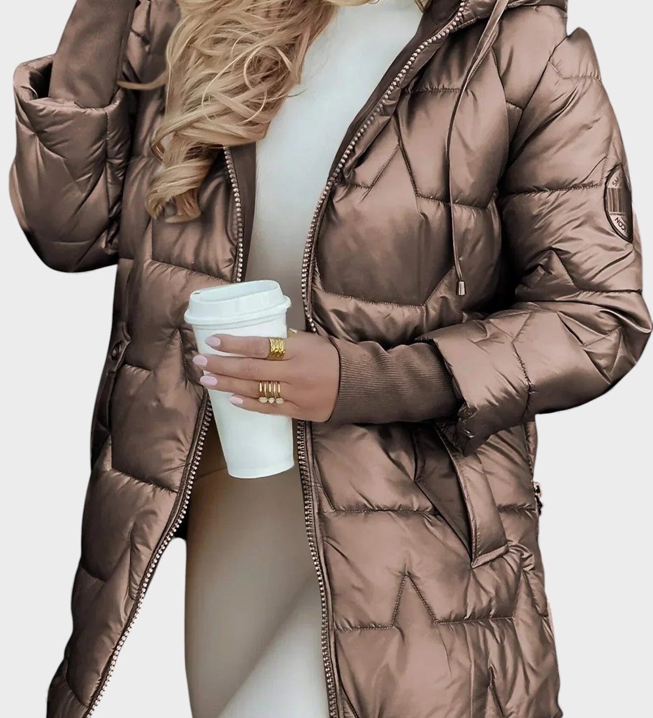 Carmen™ | Manteau d'Hiver Élégant avec Capuche