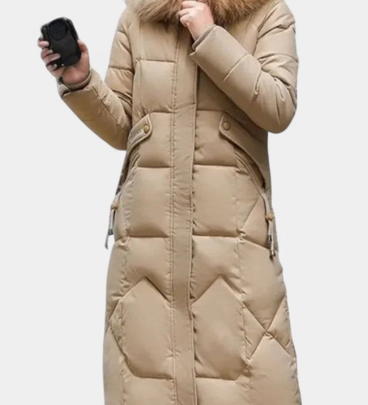 Manteau d'hiver Maisha avec capuche