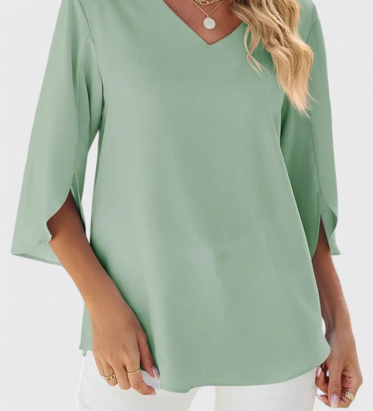 Blouse Tabitha Décontractée avec Coupe Ample et Style Sophistiqué