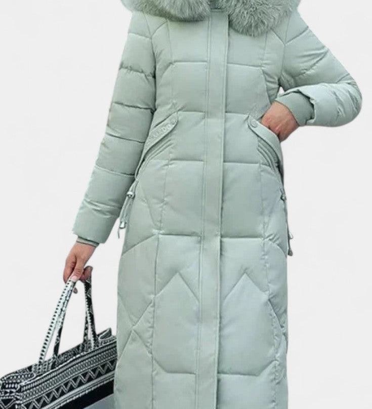 Manteau d'hiver Maisha avec capuche