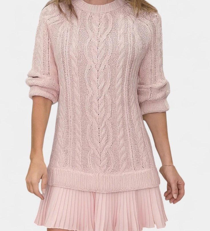 Robe Mini Tricotée Daina Tordue