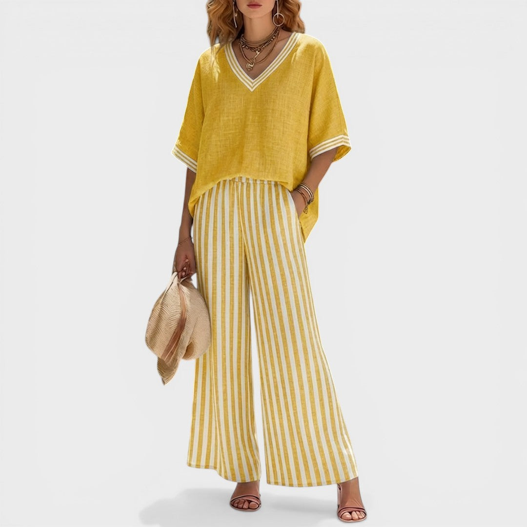 Ana™ | Ensemble en Lin Élégant