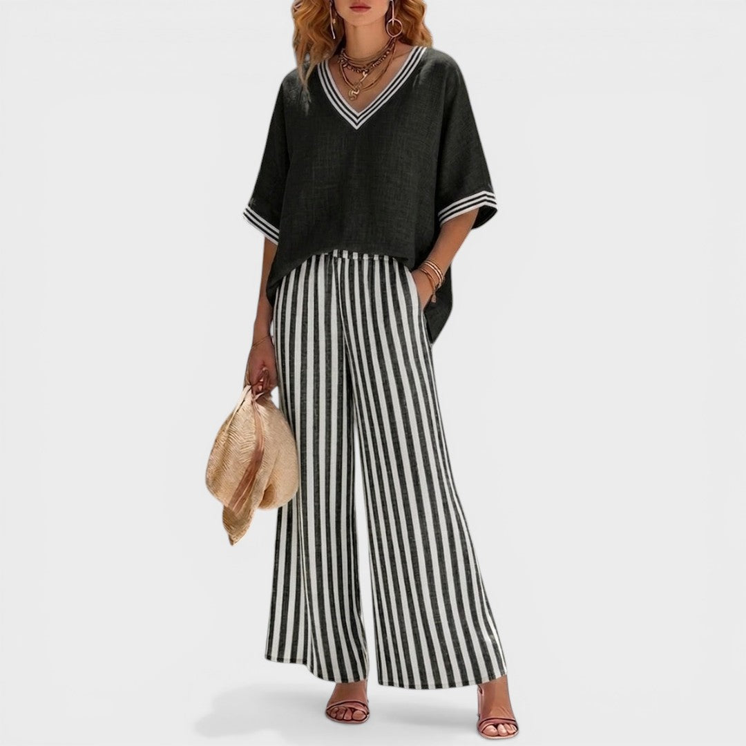 Ana™ | Ensemble en Lin Élégant