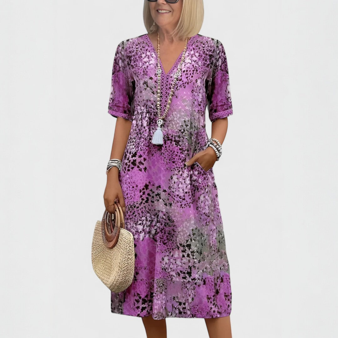 Teresa™ | Robe Boho Florale Élégante