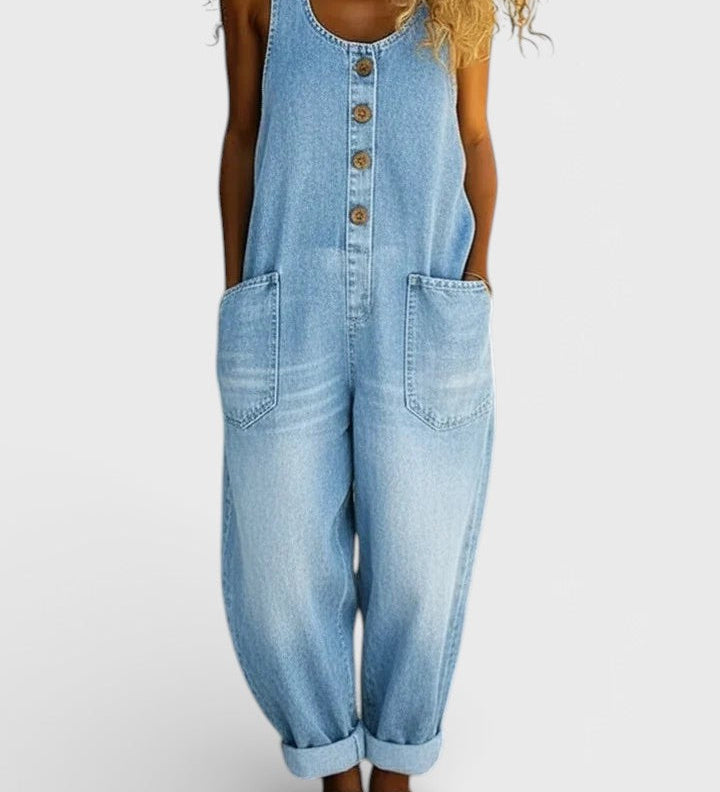 Alba™ | Salopette en Denim Vintage