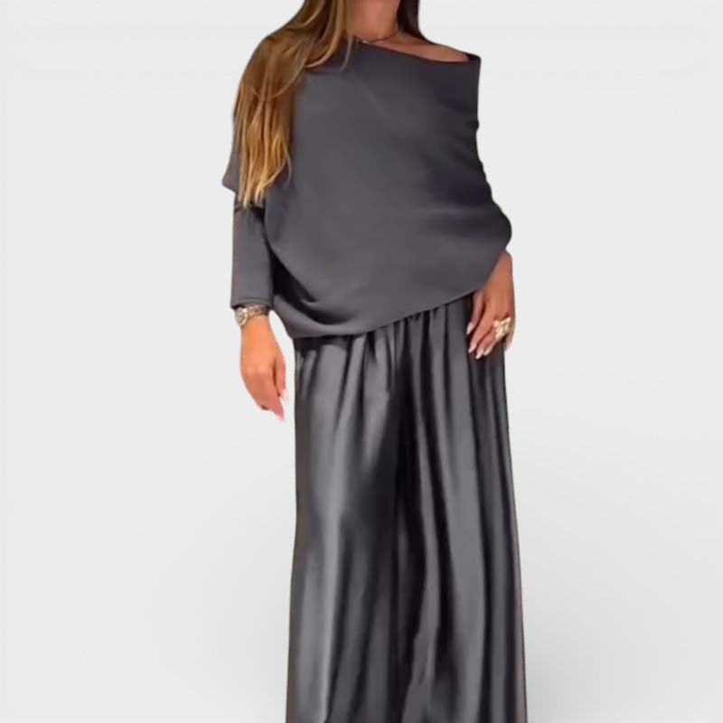 Consuelo™ | Ensemble élégant décolleté bardot